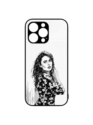 Custom Sketch Effect Mobile Cover – Hand-Drawn Style, Premium Finish